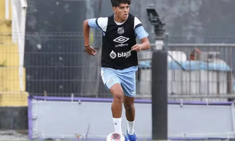 Grêmio não terá jovem do Santos