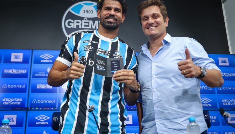 Diego Costa pelo Grêmio