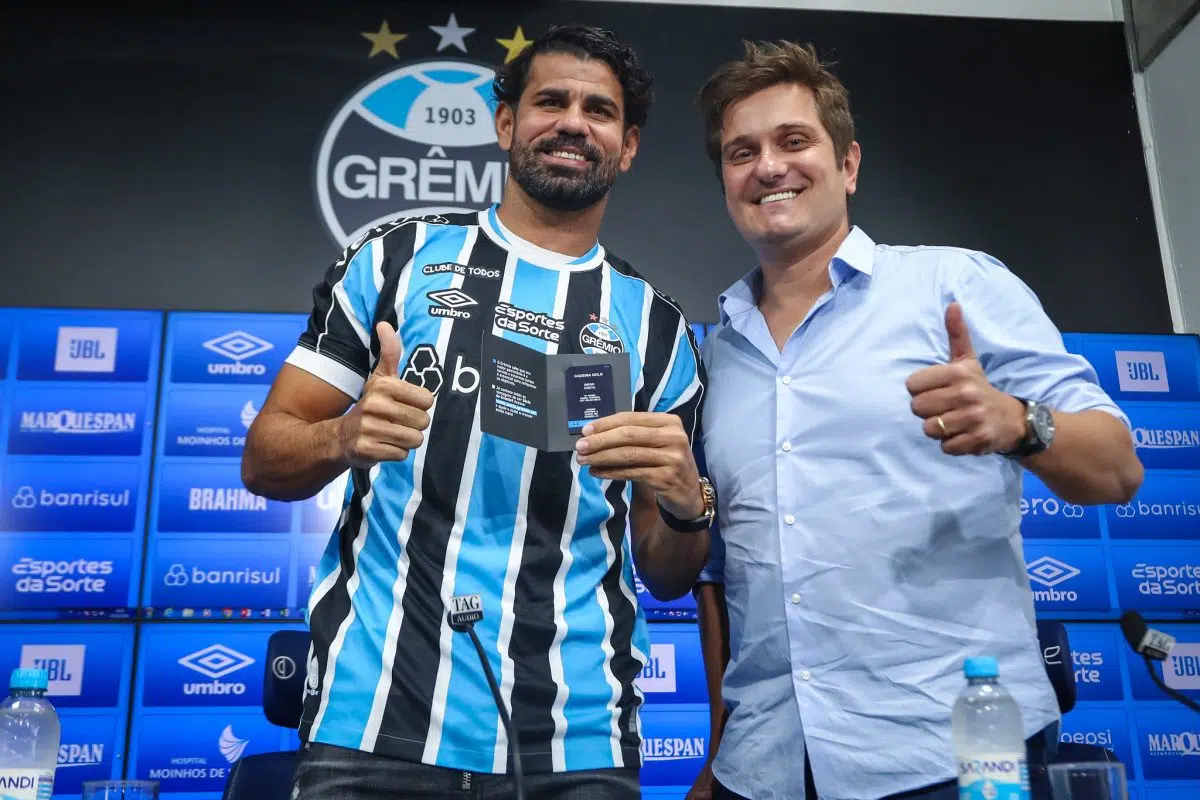 Diego Costa pelo Grêmio