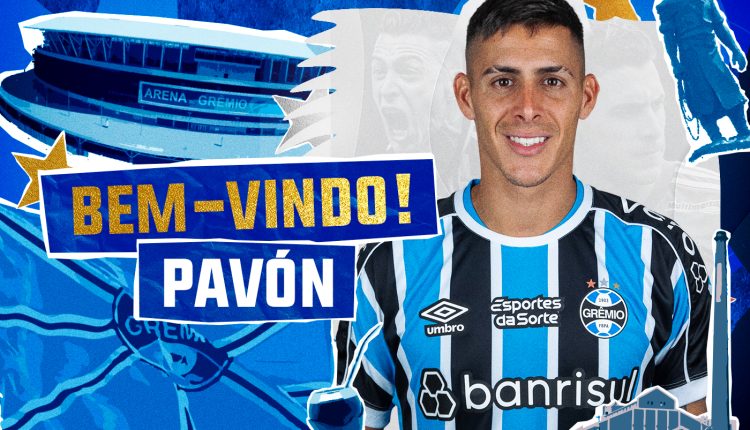 Pavón é do Grêmio