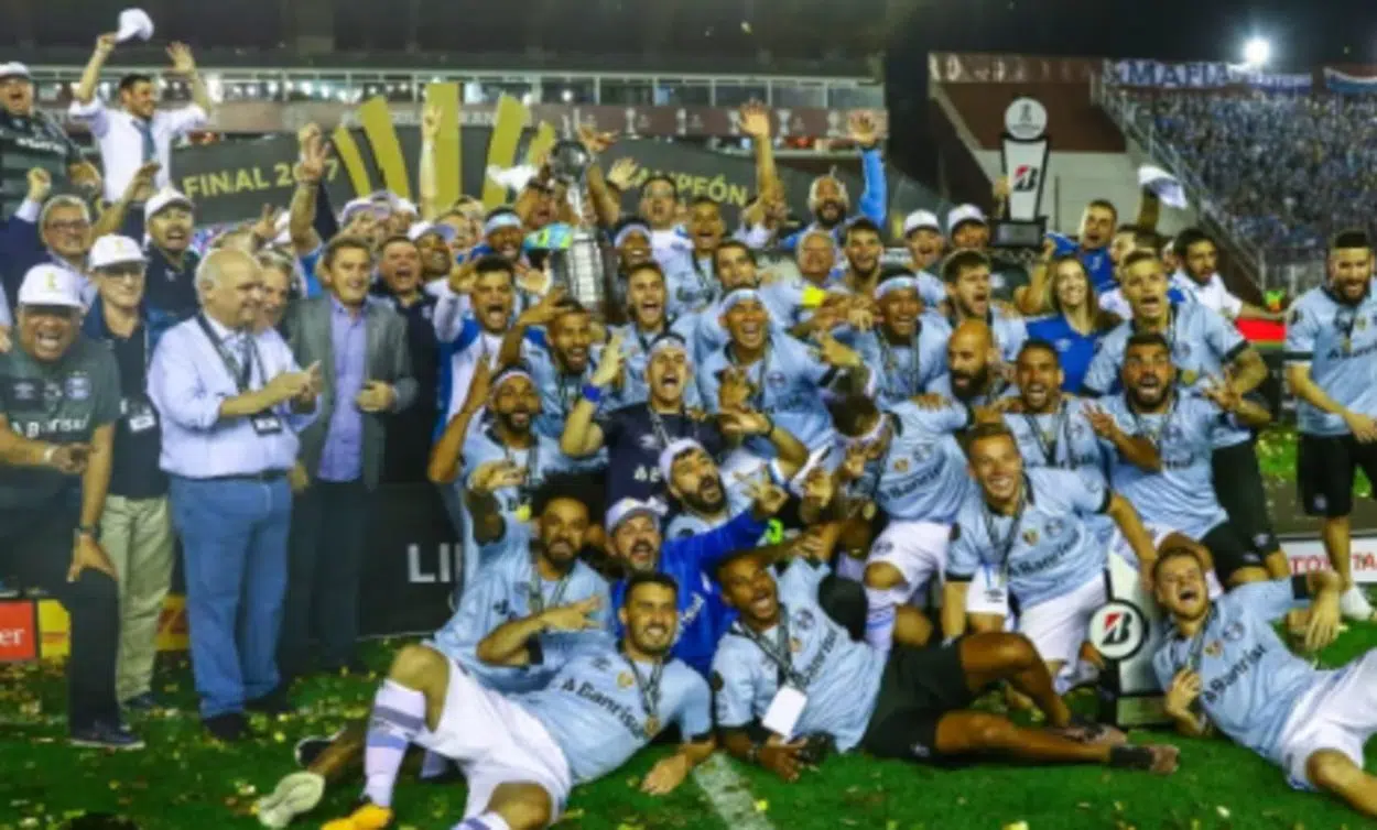 Com curiosidade, Conmebol divulga números atualizados da história do Grêmio na Libertadores Grêmio na Libertadores