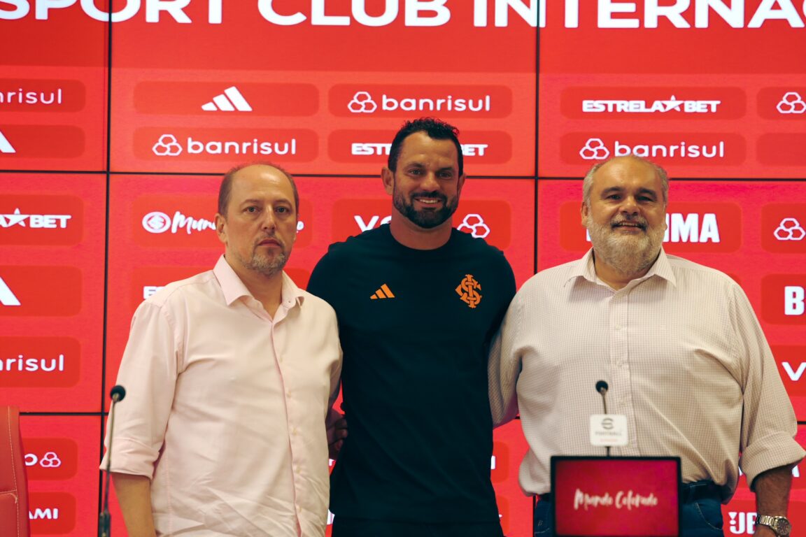 Presidente do Inter anuncia demissão de Magrão e se manifesta sobre caso de Lucca Drummond Magrão Inter