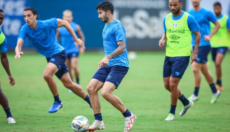 Grêmio na final contra o Juventude