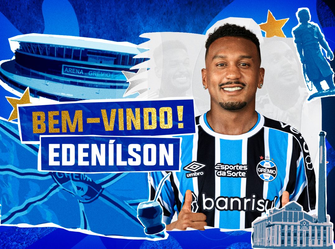 Edenilson pelo Grêmio