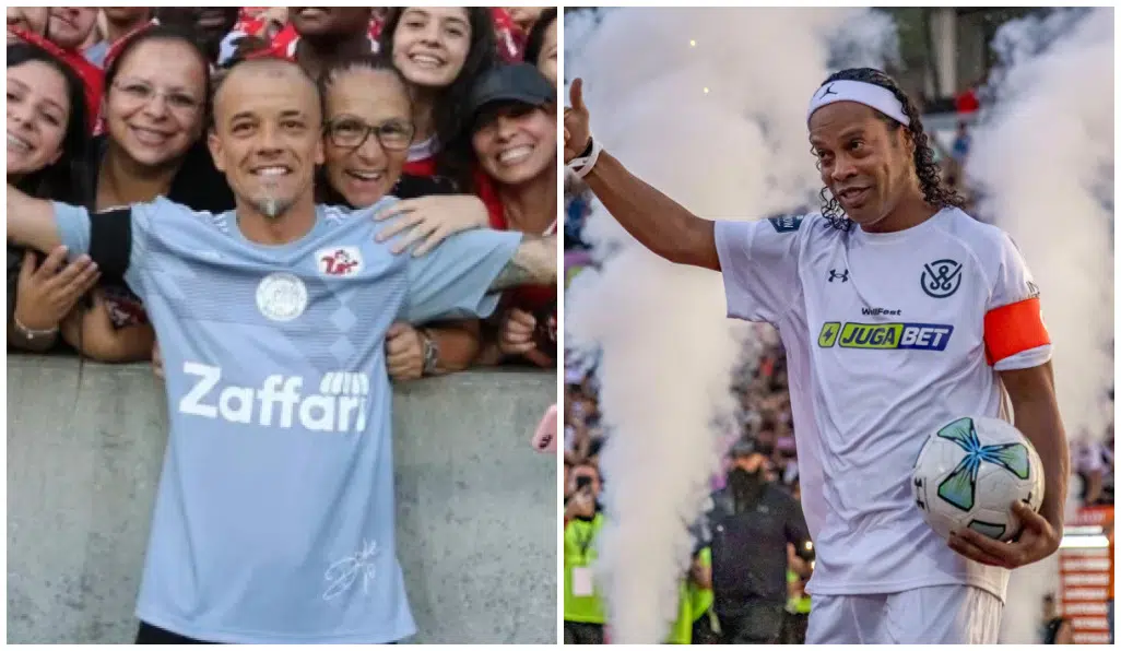 Futebol Solidário: o evento em prol do RS que reunirá D'Alessandro e Ronaldinho Gaúcho D'Alessandro