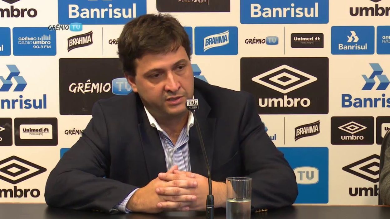 "Não sabem o que estamos passando para oferecer CT", diz presidente do Grêmio sobre outros clubes Grêmio