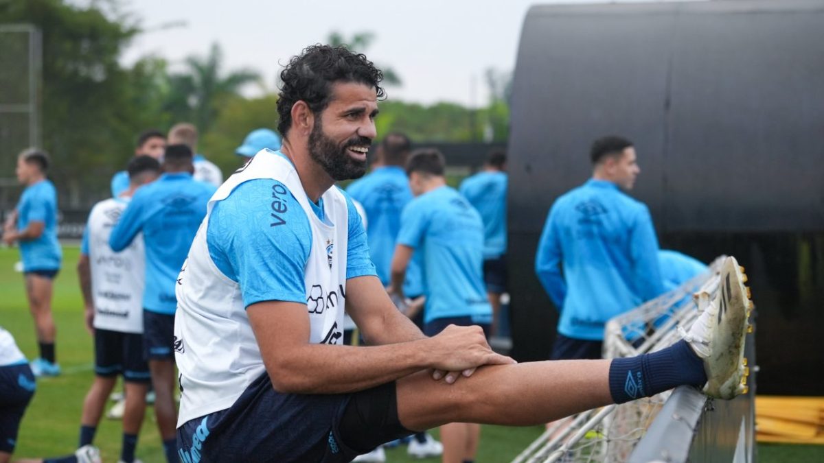 Diego Costa pelo Grêmio de Renato