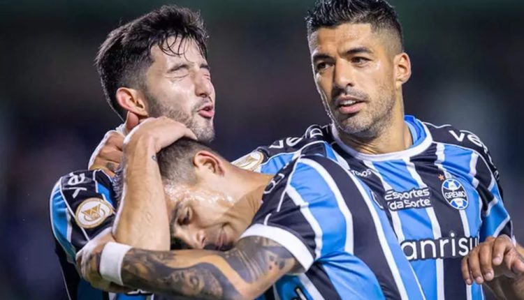 Suárez na época do Grêmio