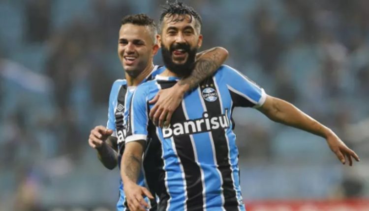 Douglas e Luan nos tempos de Grêmio