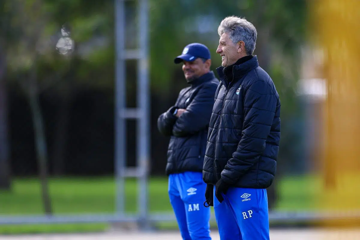 Com nomes na mesa, Grêmio define as três posições do elenco que irá contratar Renato pelo Grêmio
