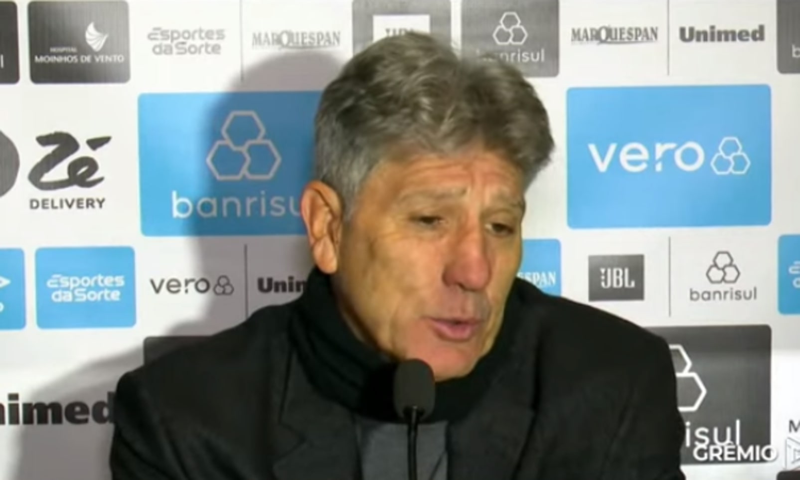 "Estão na Libertadores?": por que Renato citou o Inter depois da derrota para o Juventude Renato Abel Grêmio Inter