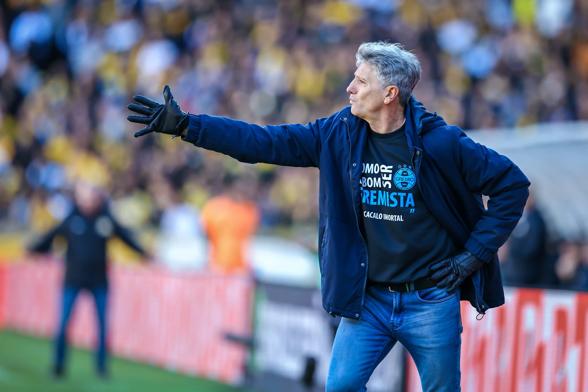 Grêmio conversou com Renato antes de tomar decisão sobre Alexandre Mendes Renato Portaluppi em Criciúma x Grêmio