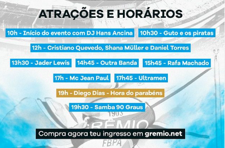 Deu saudades? Confira como está o Estádio Olímpico na véspera de festa do Grêmio