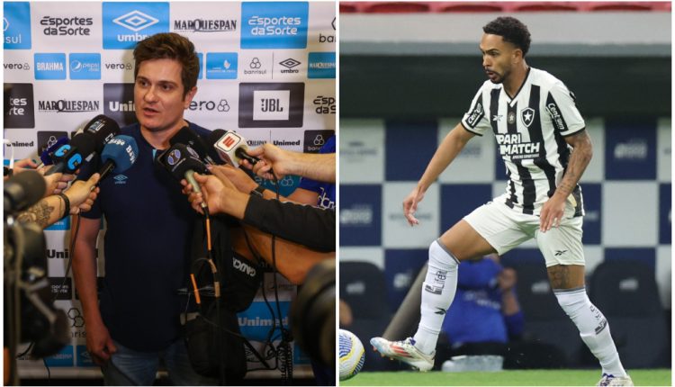 Grêmio empatou com o Botafogo