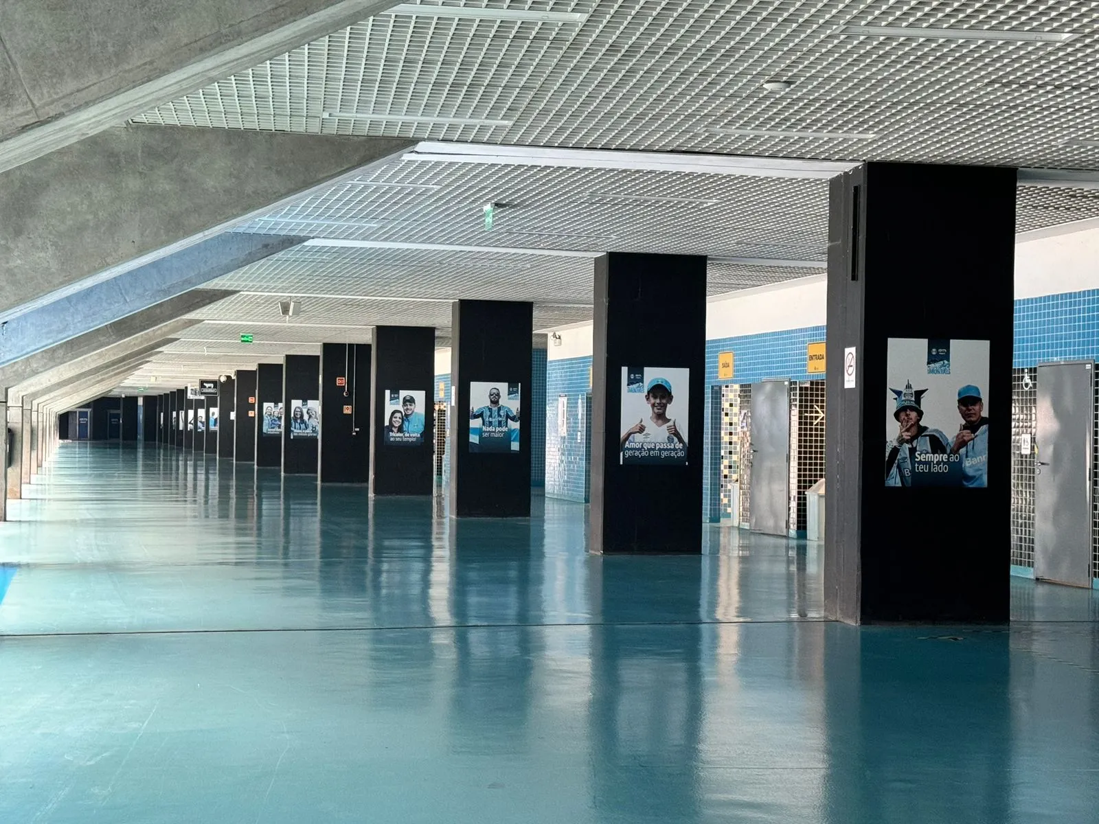 Espaço interno da Arena do Grêmio
