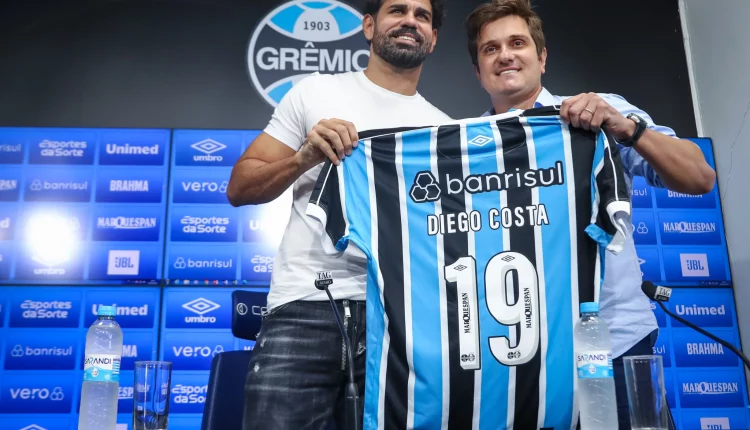 Diego Costa no Grêmio