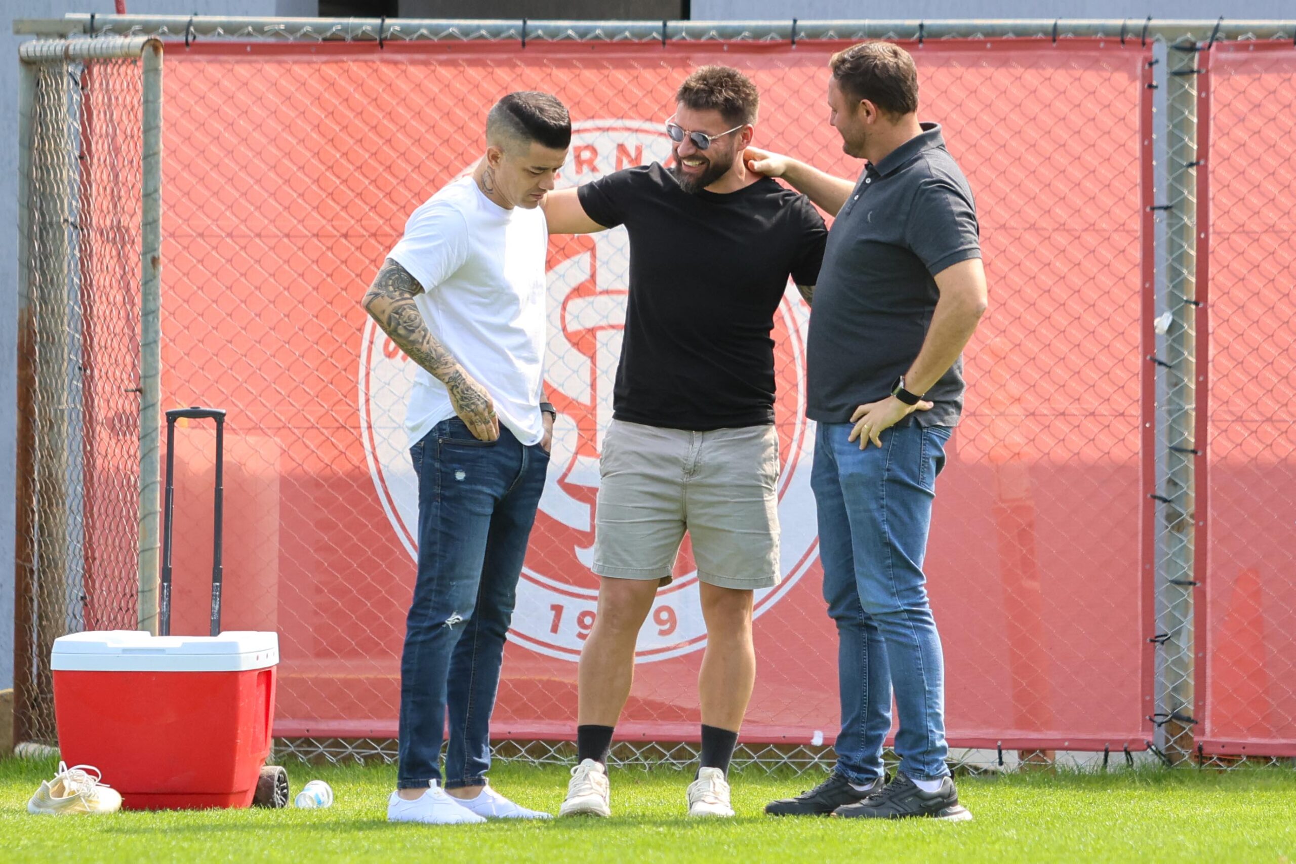 Sobis visitou treino do Inter