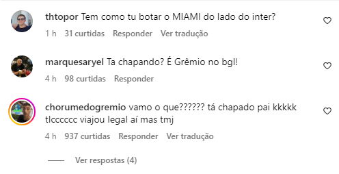 Publicação de Suárez na web "intriga" torcedores do Grêmio: "Que legenda é essa?"