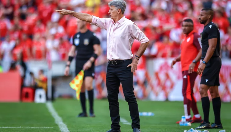 Renato depois da derrota do Grêmio no Gre-Nal