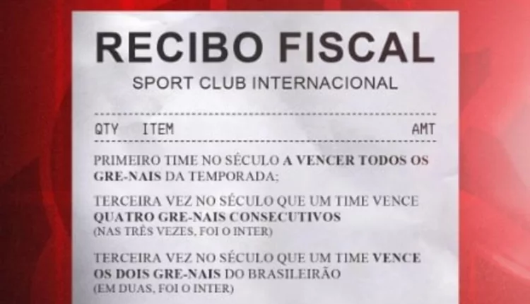 Inter venceu o Grêmio no Gre-Nal 443