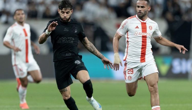 Yuri Alberto pelo Corinthians contra o Inter