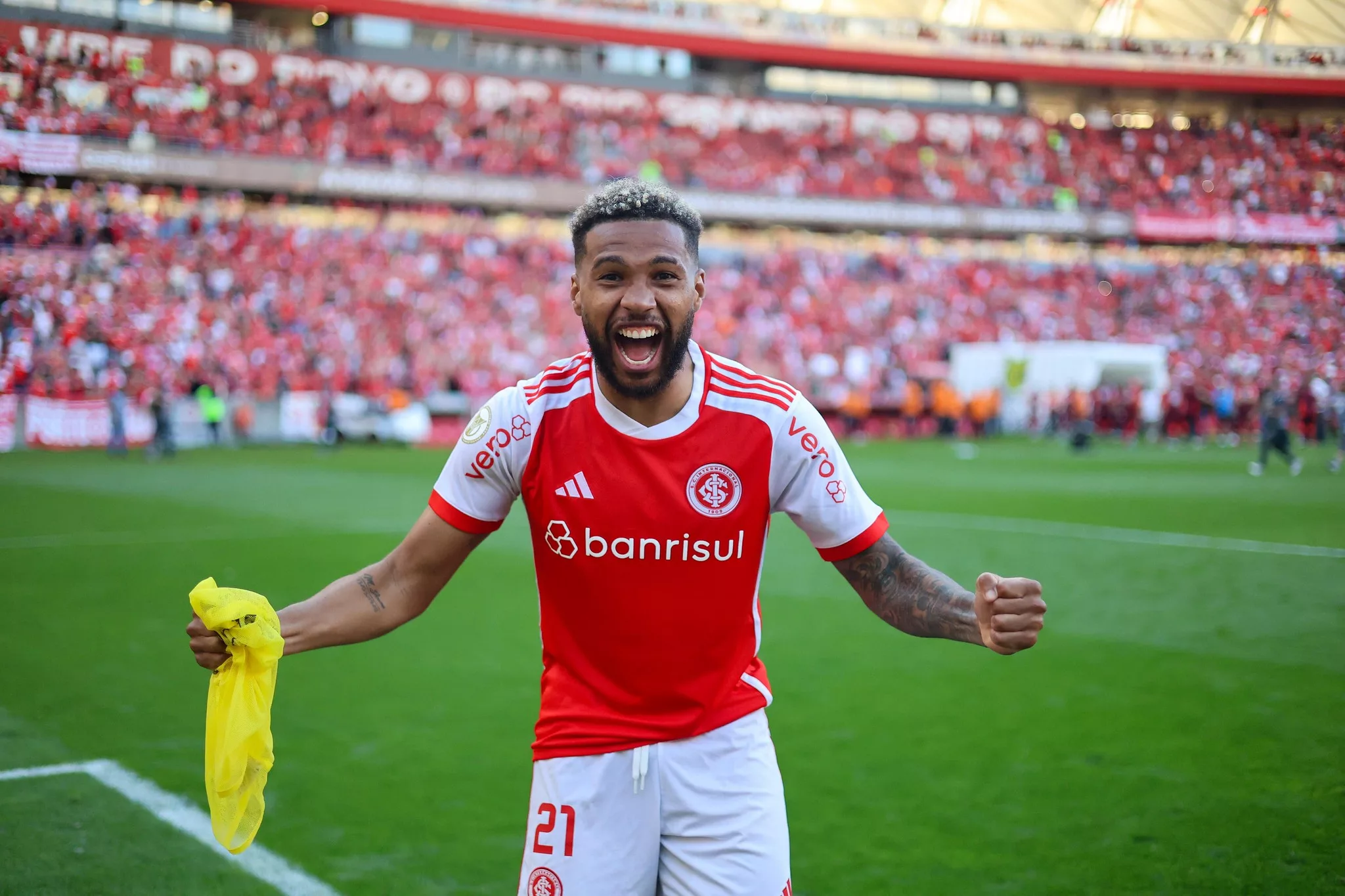 Além de Alan Patrick, Wesley também é desfalque contra o Monsoon; Inter atualiza Departamento Médico Wesley foi bem na vitória do Inter no Gre-Nal