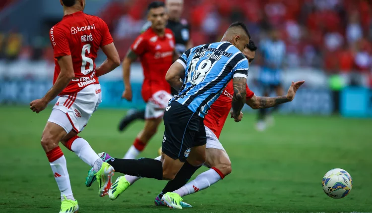 Grêmio no último Gre-Nal