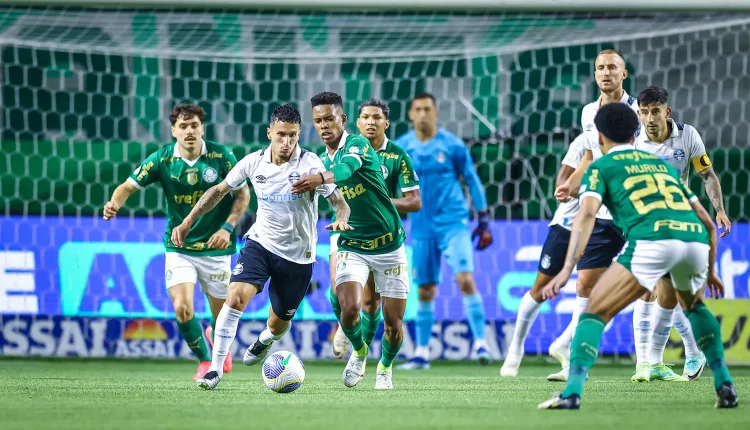 Grêmio perdeu para o Palmeiras