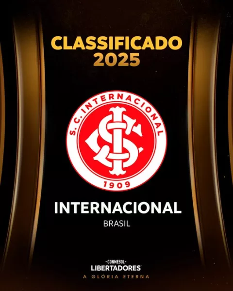 Além do Inter, saiba quais times já estão oficialmente garantidos na Libertadores de 2025