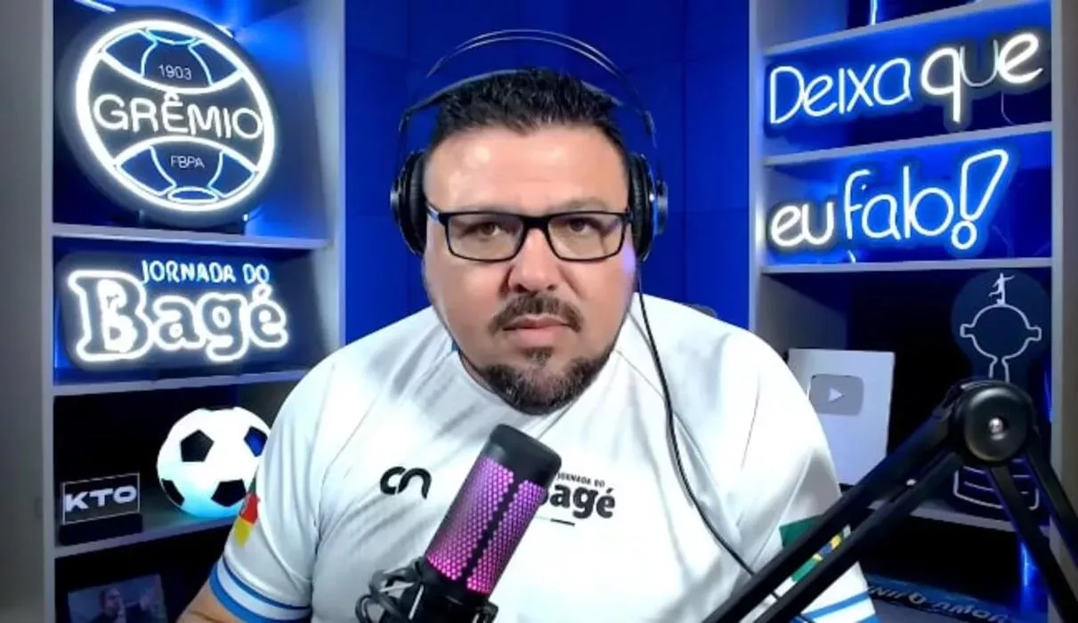 Alex Bagé quer que a torcida do Grêmio expulse Jemerson do time na base da vaia Alex Bagé Grêmio