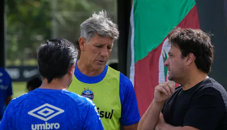 Renato e Alberto Guerra no Grêmio