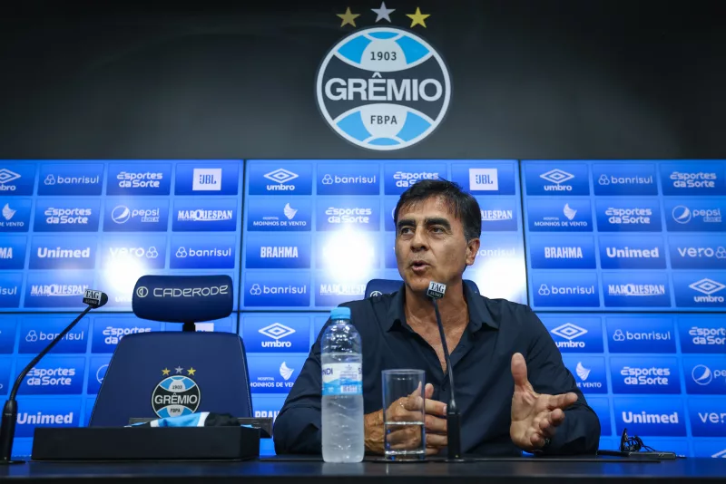 Quinteros no Grêmio