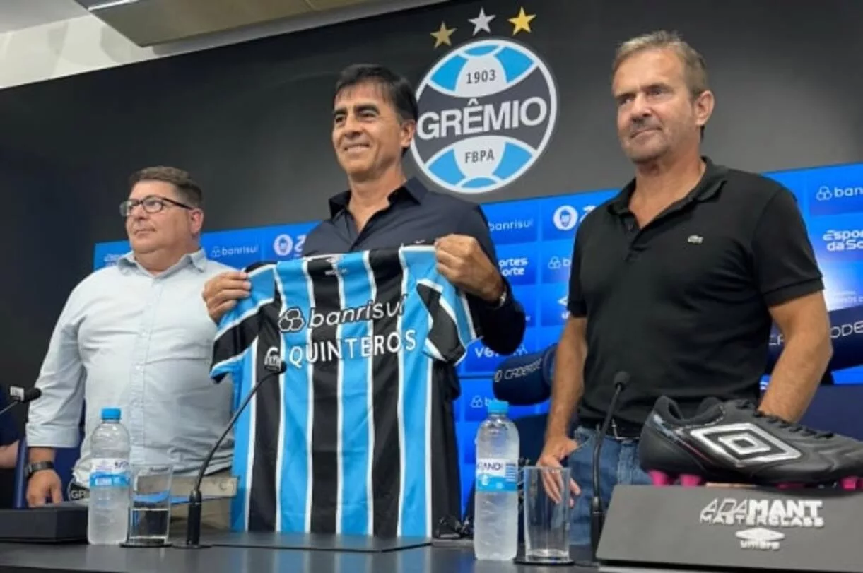 Quinteros pelo Grêmio