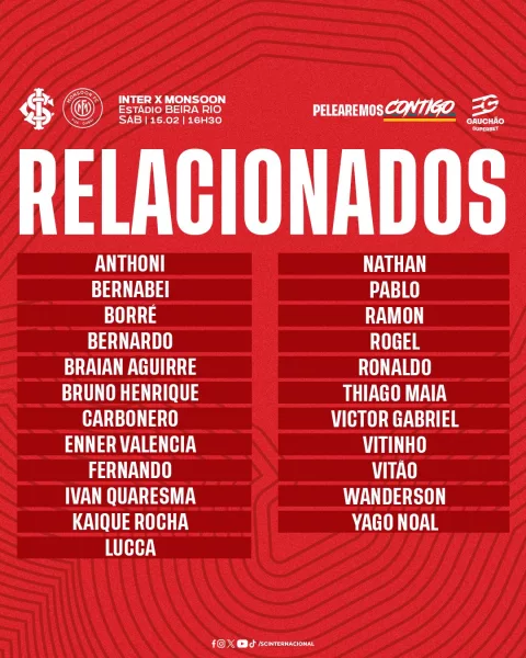 Inter volta a relacionar Thiago Maia e publica atualização sobre o caso de Alan Patrick