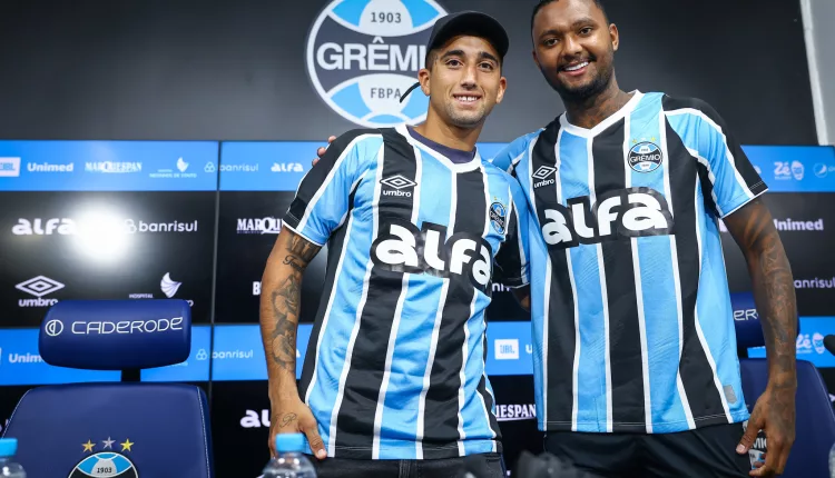 Luan Cândido pelo Grêmio