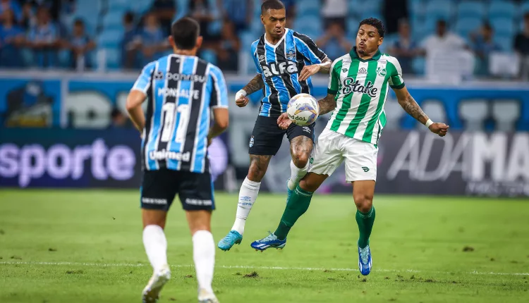 Grêmio contra o Juventude