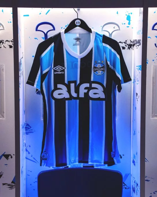 Grêmio anuncia o novo patrocinador principal e divulga modelo atualizado da camisa