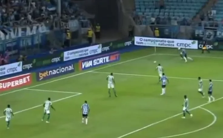 Dúvida antes do jogo, João Pedro faz linda jogada para gol de Braithwaite em Grêmio x Juventude Grêmio
