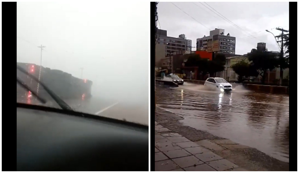 Porto Alegre vive dia de caos e bairros próximos ao Beira-Rio registram alagamento Porto Alegre chuva Inter