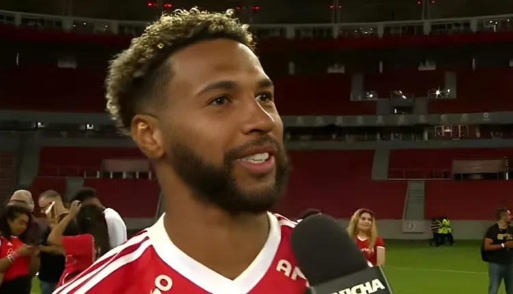 Wesley celebra título com o Internacional e projeta novas conquistas