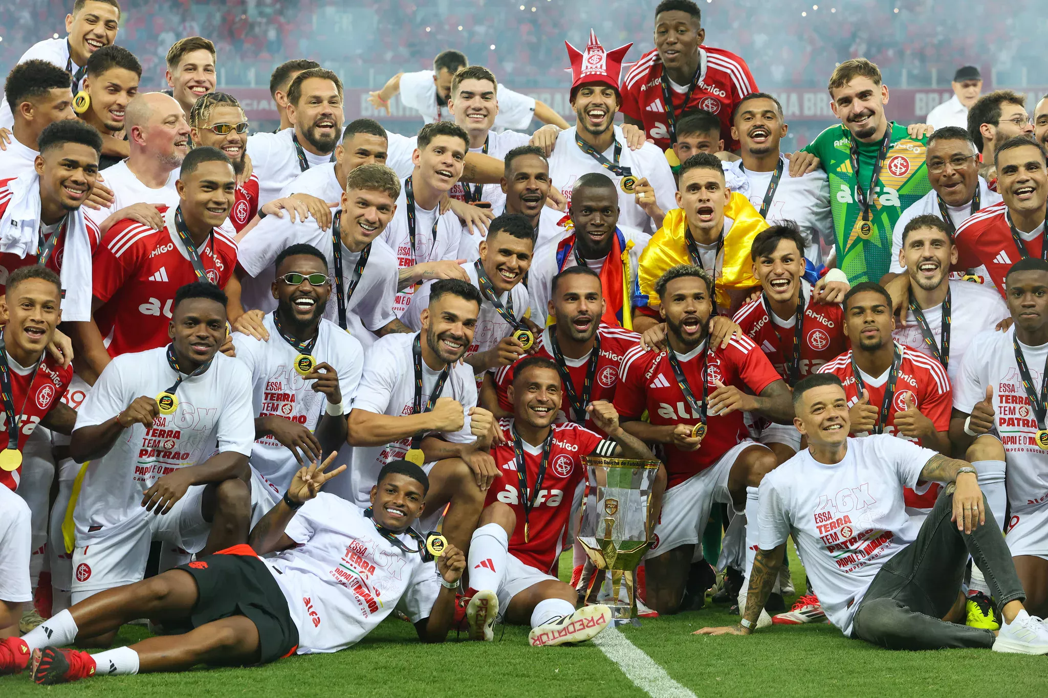 O inusitado dono da camisa 9 do Inter na lista de inscritos para a Libertadores Inter