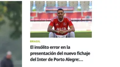 Feliz no Grêmio? Gafe de jogador do Inter repercute até na imprensa do exterior Grêmio Inter