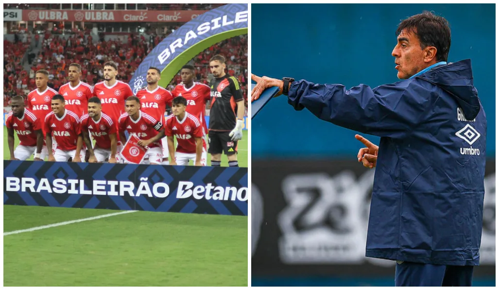 Jogador do Inter reage ao ficar sabendo das mudanças no Grêmio: "Pouco me importa" Inter Grêmio Quinteros