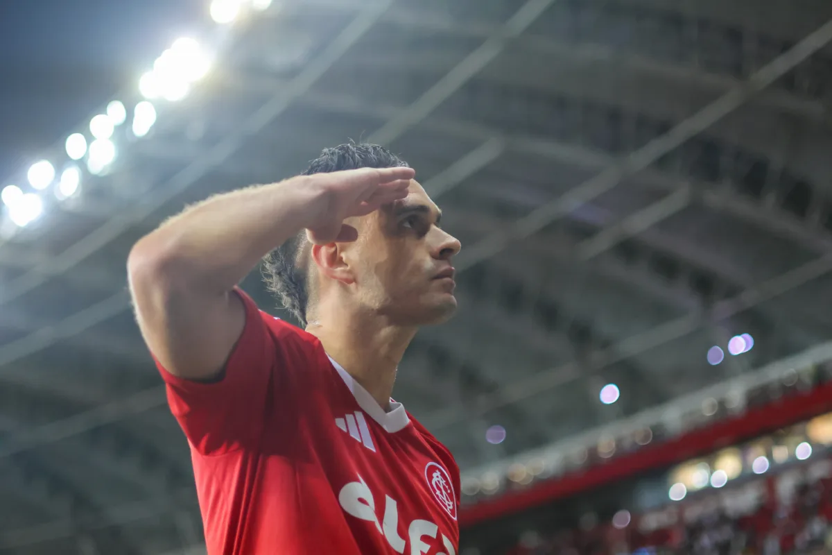 Borré se manifesta após vitória do Inter com gol de Ricardo Mathias: 