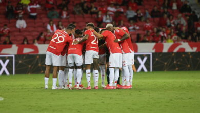 O jornalista chamado de "abutre" por dirigente do Inter em mensagem privada Jogadores do Inter - Copa do Brasil 2025 - Inter x Maracanã - Foto: Ricardo Duarte/Inter