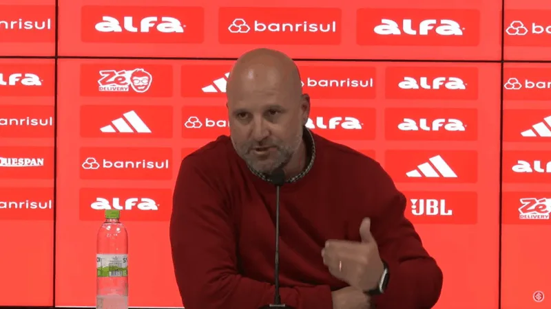 Direção do Inter faz revelação sobre Enner Valencia e projeta "pazes" com a torcida José Olavo Bisól, vice-presidente de futebol do Inter Foto: YouTube/Inter
