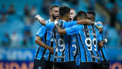 Jogadores do Grêmio