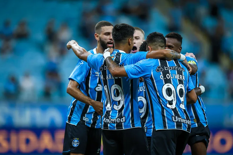 Jogadores do Grêmio
