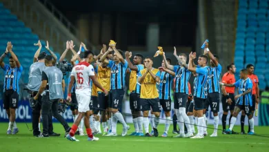Jogadores do Grêmio