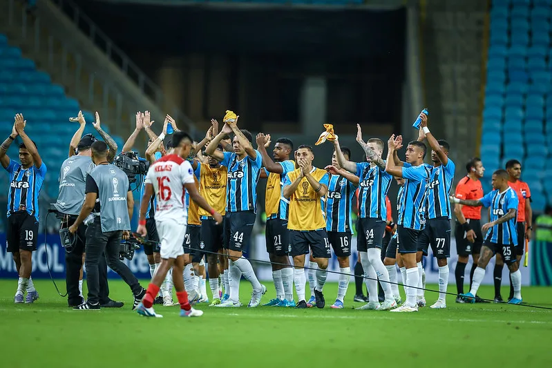 Jogadores do Grêmio